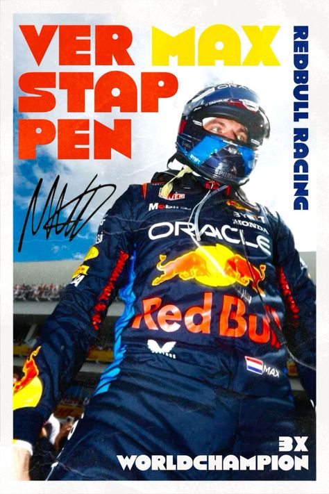 Max Verstappen Poster Max Verstappen Poster, F1 Racing Poster, F1 Poster Design, Bulls Wallpaper, Hamilton Wallpaper, Red Bull F1, Ocean Blue Eyes, Champions Of The World, F1 Poster