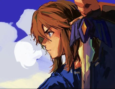 Link Doodle, Zelda Fanart, New Art Style, Zelda Botw, Legends Of Zelda, Tears Of The Kingdom, Link Zelda, Zelda Breath Of The Wild, Legend Of Zelda Breath