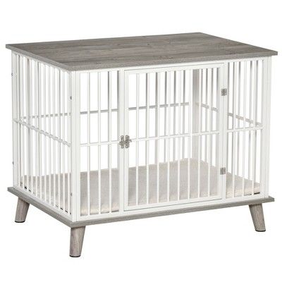 Decorative Dog Crates, Dog Kennel End Table, Puppy Cage, Dog Crate End Table, Dog Crate Table, Furniture Style Dog Crate, Crate End Tables, Wooden Dog Crate, Dog Kennel Furniture