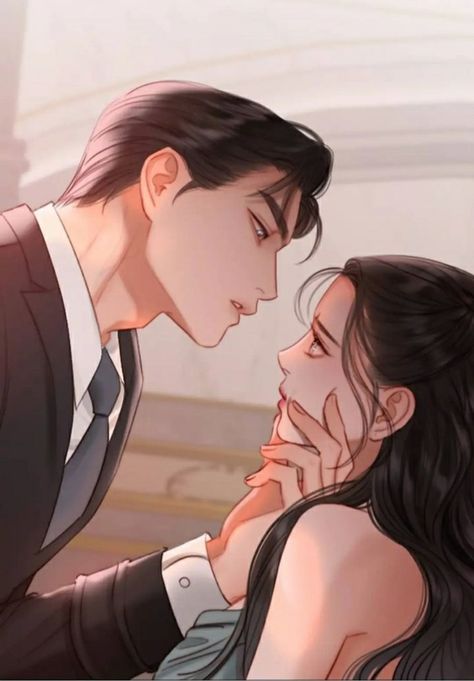 Loveless Marriage, Marriage Of Convenience, Romantic Anime Couples, Romantic Manga, Digital Comic, Anime Couples Manga, Manga To Read, Manhwa Manga, Back Seat