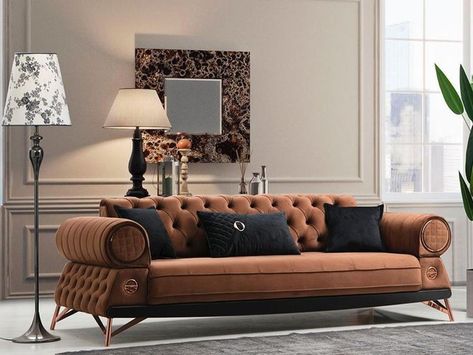 Indian Sofa, Velvet Sofa Living Room, Unique Sofa, Sofa Design Wood, Modular Sofa Design, Drawing Room Interior Design, Luxury Furniture Sofa, Wooden Sofa Set Designs, Corner Sofa Design