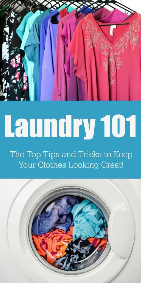 Laundry 101 - Tips and Tricks to Keep Your Clothes Looking Great! Laundry 101, Clothes Washing Hacks, Remove Carpet Stains, Laundry Tips And Tricks, Remove Carpet, Best Laundry Detergent, Organizational Hacks, Cleaning Advice, Laundry Solutions