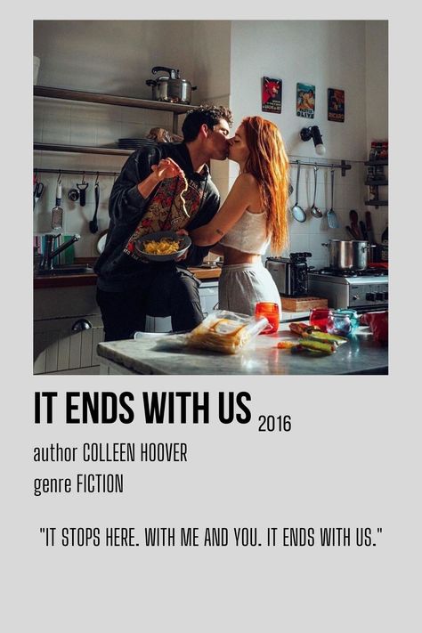 it ends with us Lily Atlas Colleen Hoover minimalistic polaroid poster Movies To Watch Teenagers, Something Funny, This Is Us Movie, Most Paused Movie Scenes, Colleen Hoover Books, New Movies To Watch, Romantic Book Quotes, Romance Books Quotes, Girly Movies