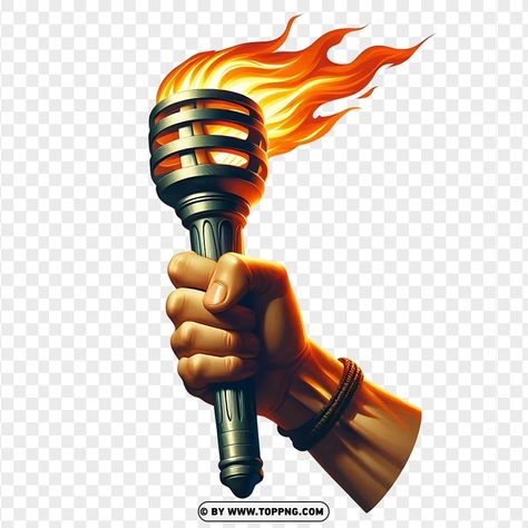 Hand Holding Fire, Holding Torch, Flaming Torch, Fire Torch, Merry Christmas Background, Fire Flame, Banner Vector, Hand Holding, Christmas Background