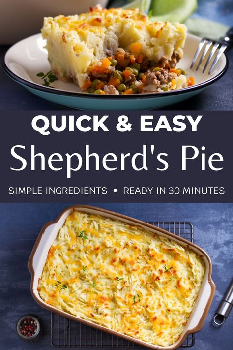 Easy Shepherd's Pie with Cream of Mushroom Soup - Finding Time To Fly Shepherds Pie Recipe Cream Of Mushroom, Shepherds Pie With Cream Of Mushroom, Shepherds Pie Recipe With Cream Of Mushroom Soup, Campbells Shepherds Pie Recipe, Shepards Pie Recipe, Shepherd Pie, Easy Shepherds Pie, Cottage Pie Recipe, Easy Casserole Dishes