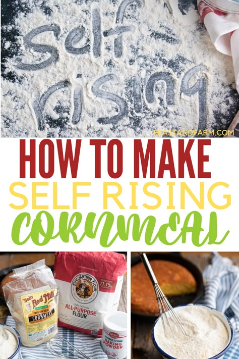 Look inside! You will never look back! Looking for a recipe for self rising corneal? Here, you will find everything you need to know about making your own delicious cornmeal! #howtomakeselfrisingcornmeal #selfrisingcornmeal #cornmeal