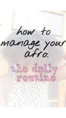 How to manage your afro: the daily routine Perfect Lifestyle, Increase Blog Traffic, Healthy Natural Hair, Wash And Go, Natural Hair Tips, Natural Hair Journey, Night Routine, Support Group, Hair Journey