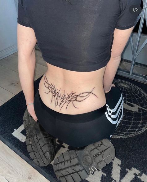 Sharpie Tattoos, Sick Tattoo, Creepy Tattoos, Forearm Tattoo Women, Spine Tattoos, Wings Tattoo, Art Tattoos, Back Tattoos, Dope Tattoos