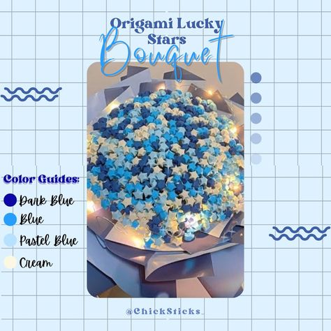 Available in Shopee and TikTok! Search @ChickSticks_ ❤️‍🔥 Origami Stars Bouquet, Star Origami Bouquet, Origami Lucky Star Bouquet, Lucky Star Bouquet, Star Bouquet Origami, Paper Star Bouquet, Star Bouquet, Bouquet Origami, Origami Lucky Stars