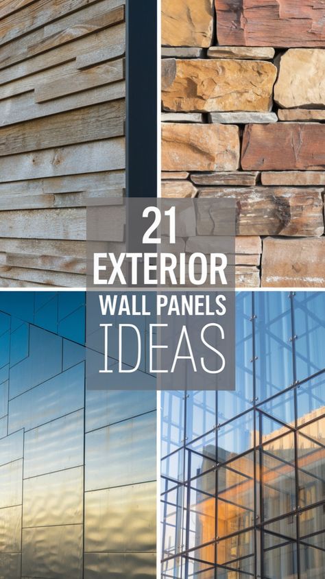 Looking for the best exterior wall panels ideas to transform your house? Explore modern exterior wall panels with facades, decorative cladding, and texture seamless finishes. From pvc exterior wall panels to concrete wall panels exterior, these designs bring durability and style to any space. Wall Panels Ideas, Exterior Wall Panels, Concrete Wall Panels, Steel Cladding, A Modern House, Texture Seamless, Wood And Steel, Concrete Wall, Modern Exterior