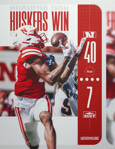 Football Graphic Design Inspiration, Intramurals Poster, Sports Creative Ads, Espn Graphics, Final Score Graphics, Sports Illustrations Art, Rugby Poster, Magazine Layout Inspiration, Sports Design Ideas