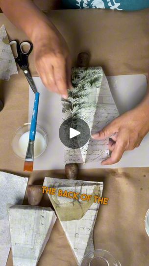 14K views · 418 reactions | Scrap Wood Christmas Tree Project using Roycycled Decoupage Paper #roycycled #decoupage #christmascrafts | Roycycled Treasures | Roycycled Treasures · Original audio Decoupage Wood Christmas Trees, Mod Podge Christmas Tree, Decoupage Christmas Tree, Scrap Wood Christmas Tree, Christmas Tree Project, Scrap Wood Christmas, Roycycled Decoupage, Tree Project, Christmas Craft Show