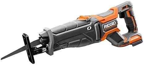 Ridgid 18-Volt OCTANE Lithium-Ion Cordless Brushless Reciprocating Saw, R8643B, (Tool-Only), (Bulk Packaged, Non-Retail Packaging) Diy Garage Ideas, Mechanical Tools, Service Agreement, Compound Mitre Saw, Tool Blade, Ridgid Tools, Saw Tool, Electronic Recycling, Reciprocating Saw