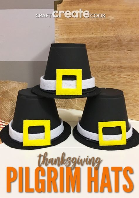 Pilgrims Hats For Kids, Toddler Thanksgiving Crafts, Kids Thanksgiving Games, Thanksgiving Sunday School, Thanksgiving Hats, 12ft Skeleton, Thanksgiving Ideas For Kids, Thanksgiving Kids Crafts, Crafts For Thanksgiving