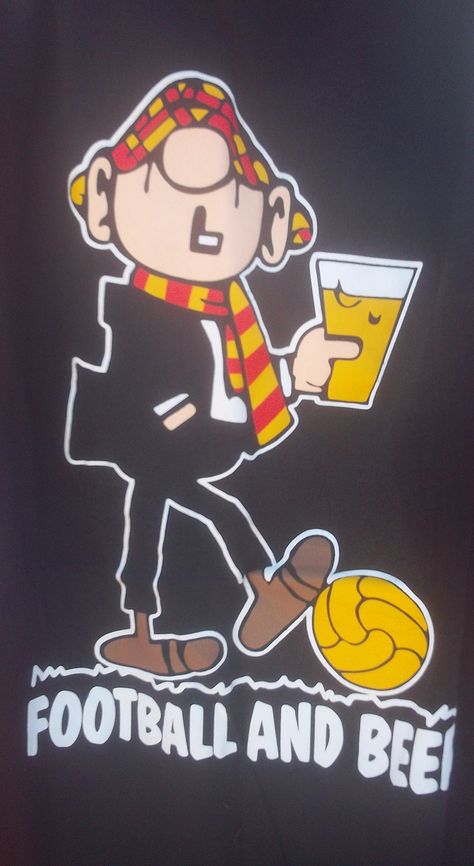 Beer Tattoos, Andy Capp, Football Casuals, Cartoon Sketches, Football Memes, Graphic Tshirt Design, As Roma, Digi Stamps, Genoa