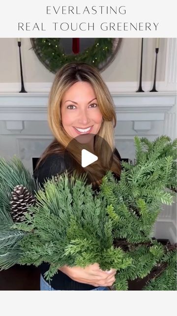 Janine Graff on Instagram: "To shop my Everlasting Real Touch Greenery Collection, comment LINK and I will message you all the details. 

Transform your home with an array of lush garlands, picks, and wreaths that beautifully mimic the vibrant, lifelike touch of nature’s foliage for the holiday season. These high-quality greenery pieces capture the charm of a fresh winter forest, infusing your space with timeless beauty that lasts year after year. Plus, both pre-lit and unlit options are available, allowing you to choose the perfect look for your holiday decor!

Bring the beauty of nature indoors and make your holiday celebrations truly magical! 

#holidaydecorating #realtouch #christmasgreens #garlands" Janine Graff, Winter Forest, Nature Indoors, Holiday Celebration, The Beauty Of Nature, Timeless Beauty, Lush, The Holiday, Holiday Season