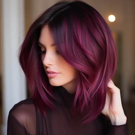 Dark Fall Hair Colors, Dark Fall Hair, Dark Red Hair, Back To School Hairstyles, Brunette To Blonde, Fall Hair Color, Fall Hair Colors, Strong Hair, Hair Envy