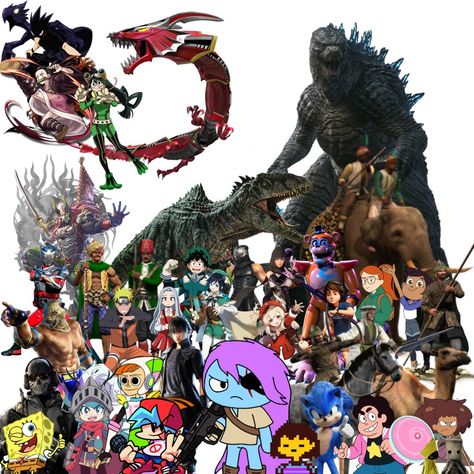 Cartoon Crossovers, Teen Titans, Cartoon Network, Godzilla, Crossover, Halloween Wreath, Deviantart, Fan Art, Halloween