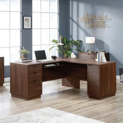 L Shaped Office Desk, L Shaped Executive Desk, Small Office Desk, L Desk, Desk Wood, Desk Essentials, Large Cabinet, Keyboard Mouse, Executive Desk