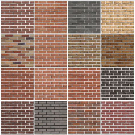 texture seamless bricks, old briks #7 Cladding Texture, Brick Face, Brick Wall Texture, Brick Projects, Front Wall Design, Exterior Tiles, Brick Cladding, Interior Ceiling Design, Texture Seamless