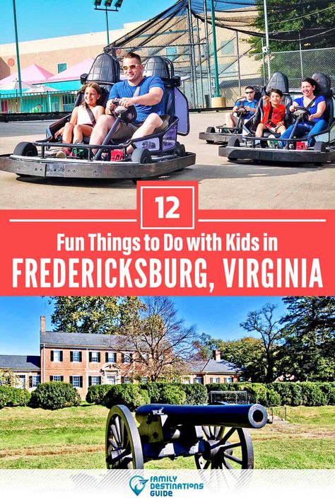 Dreaming about a family vacation to Fredericksburg, VA and looking for things to do? We’re FamilyDestinationsGuide, and we’re here to help: Discover the most fun things to do in Fredericksburg with kids - so you get memories that last a lifetime! #fredericksburg #fredericksburgthingstodo #fredericksburgwithkids #fredericksburgactivities Couples Things To Do, College Tour, Fredericksburg Virginia, Charleston Travel, Virginia Travel, Dc Travel, Things To Do With Kids, Fredericksburg Va, Us Road Trip