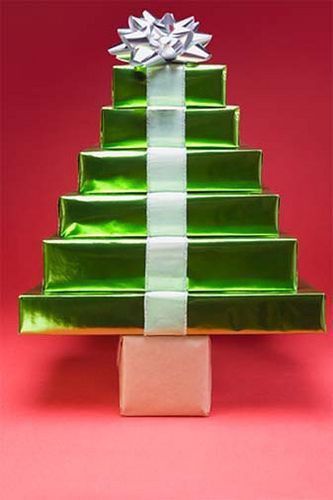 Gift Tree, Crafty Christmas, Gift Wrap Ideas, Creative Gift Wrapping, Navidad Diy, Wrap Ideas, Gift Wrapping Ideas, Tree Gift, Noel Christmas