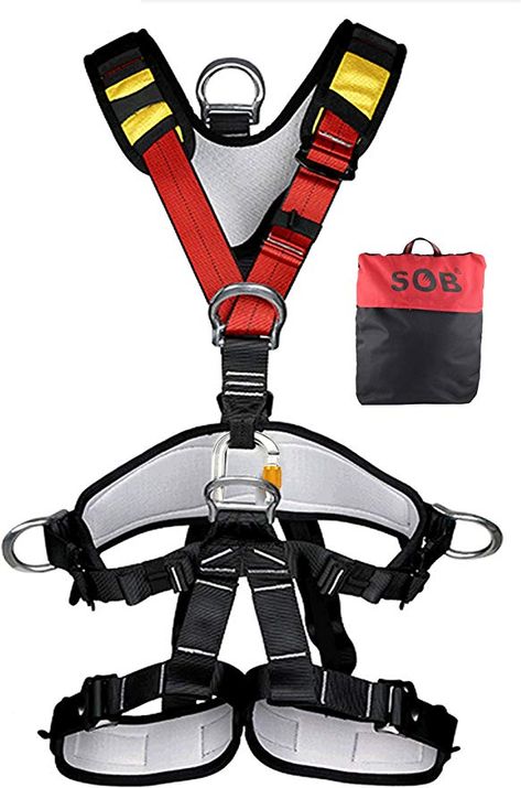 Rock Climbing Harness, Body Safety, Full Body Harness, Climbing Harnesses, Climbing Harness, Ropes Course, Outdoor Trees, Art Clip, Climbing Gym