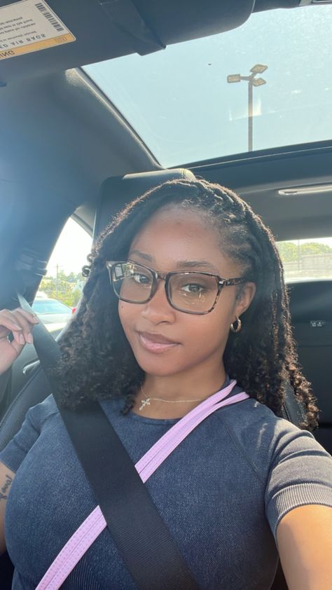 Locs Hairstyles Long, Locs And Glasses, Black Girls With Locs, Loc Hairstyles For Women, Black Women Locs, Locs Black Women, Big Box Braids Hairstyles, Short Locs Hairstyles, Dreads Styles