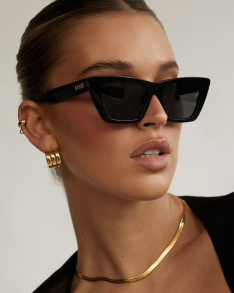 Chic Sunglasses, Stylish Glasses, Shield Sunglasses, Acetate Sunglasses, Stylish Sunglasses, Eyewear Womens, Chic Boutique, Gold Foil, Cat Eye Sunglasses