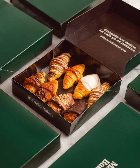 Croissant Box Packaging Design, Pastry Box Packaging Design, Holy Bread, Bakery Boxes Packaging, Bakery Packaging Design, Best Freeze Dried Food, Jam Packaging, Mini Pastries, Bread Packaging