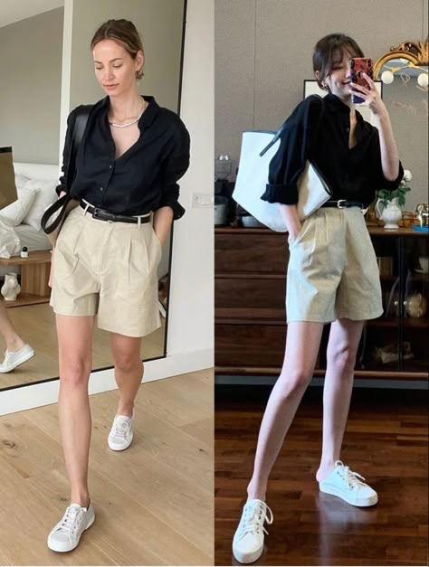 Korean Casual Outfits, Casual Day Outfits, Elegante Casual, Stylish Work Outfits, Casual Chic Outfit, 가을 패션, Summer Fashion Outfits, Business Casual Outfits, Casual Style Outfits