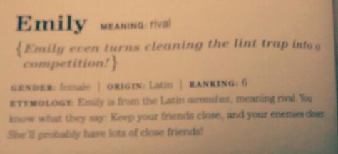 Terrible Meanings of Names...Emily Emily Name Meaning, Emily Meaning, Meanings Of Names, Emily Name, Emily Elizabeth, Handwritten Notes, Record Players, Names With Meaning, All About Me!