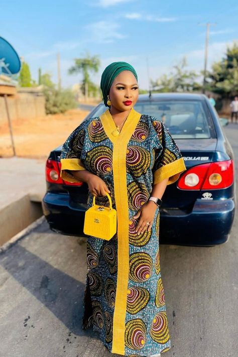 Hello lovely fashionistas, welcome to another ankara fashion blog post. Today we shall be exhibiting Stylish and Gorgeous ankara long gown styles. To see more styles, Please visit our page. Flowing Gown Styles, Ankara Long Gown Styles For Ladies, A Shape Gown Ankara, Ankara Bubu Gown Styles, Gown Styles For Ladies, Long Gown Styles, Boubou Styles For Women, Kaftan Styles, Ankara Long Gown