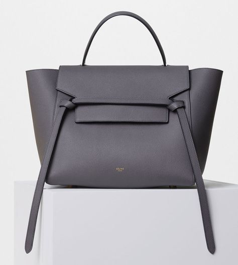 Check out 50  Photos of Celine’s Gorgeous Spring 2016 Bags, Complete with Prices Celine Mini Belt Bag, You Are My Superhero, Grey Handbag, Celine Belt, Mini Belt Bag, Celine Belt Bag, Bags Brands, Bag Wishlist, Ethno Style