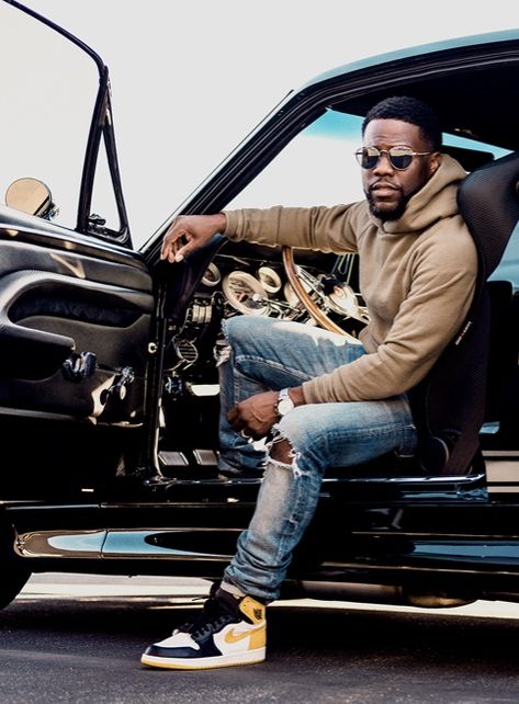 Man Driving Car Photography, Men In Cars Photography, Guy With Car Photography, Men Car Poses, Car Poses Photo Ideas Men, Car Pictures Instagram Men, Men And Cars Photography, Car Photography Ideas Men, Kevin Hart Style