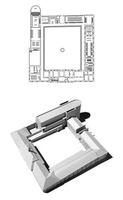 Novy Dvur Monastery; John Pawson Monastery Architecture, Monastery Floor Plans, Minimalist Monastery, Studenica Monastery, Strahov Monastery, Strahov Monastery Library, John Pawson, Architecture Books, Sacred Architecture