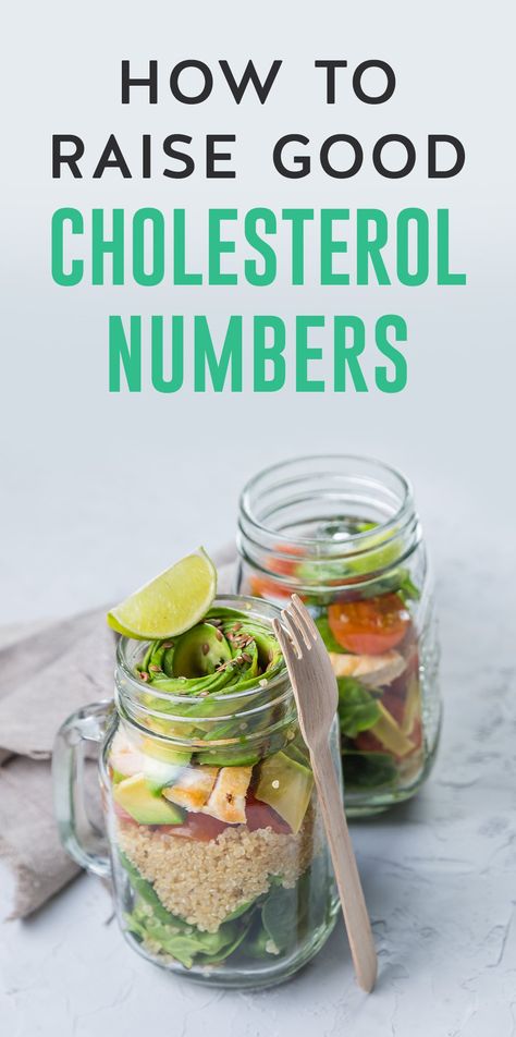 There are several proven ways to raise your HDL: diet, exercise, weight reduction and smoking cessation. Keep reading for more specific tips. Good Cholesterol Foods, Good Cholesterol, Cholesterol Foods, Low Cholesterol Diet, List Of Foods, Low Cholesterol Recipes, Cholesterol Diet, My Joy, Simple Health