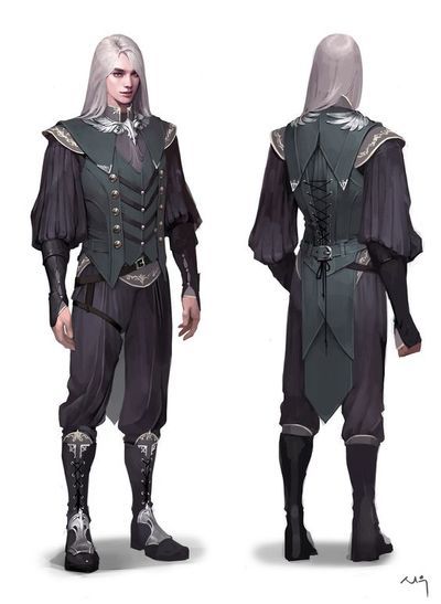 Fantasy Scholar Outfit, Medieval Scholar, Amazing Digital Art, Male Outfits, Pelo Anime, Characters Inspiration, Fantasy Outfits, Roleplay Characters, Fantasy Armor