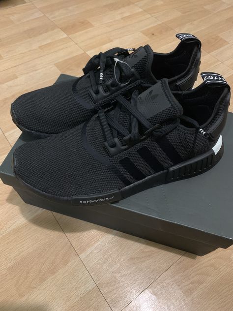 Adidas NMD R1 ‘Japan-Black’ Adidas Nmd R1, Nmd R1, Adidas Nmd, Black Sneaker, All Black Sneakers, All Black, Adidas Sneakers, Adidas, Japan