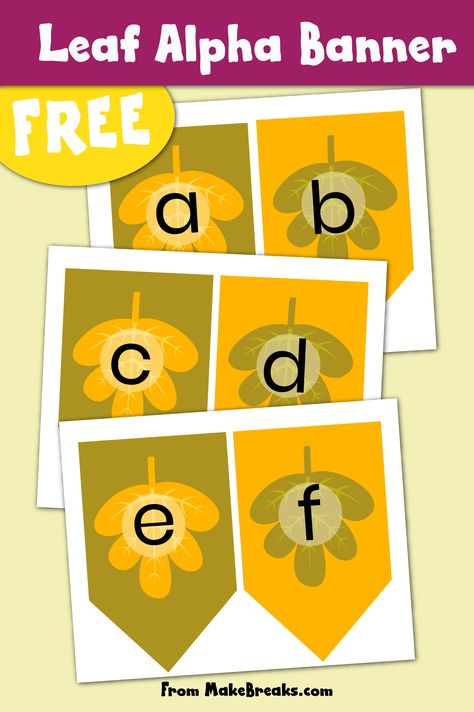 Free printable apple autumn bunting - with alphabet to spell words and names. Autumn Bunting, September Decor, Alphabet Bunting, Ramadan Activity, Apple Autumn, Kindergarten Posters, Bunting Template, Free Printable Banner Letters, Spell Words