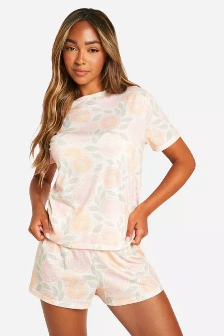 Women's Pyjamas | Pyjama Sets & PJs | boohoo UK Summer Floral Print Beige Sleepwear, Primark Pjs Pyjama Sets, Primark Christmas Pyjamas, Pyjamas Uk, Going Out Outfits Casual, Primark Disney Pyjamas, Oversize Outfit, Suede Outfit, Pyjamas Womens