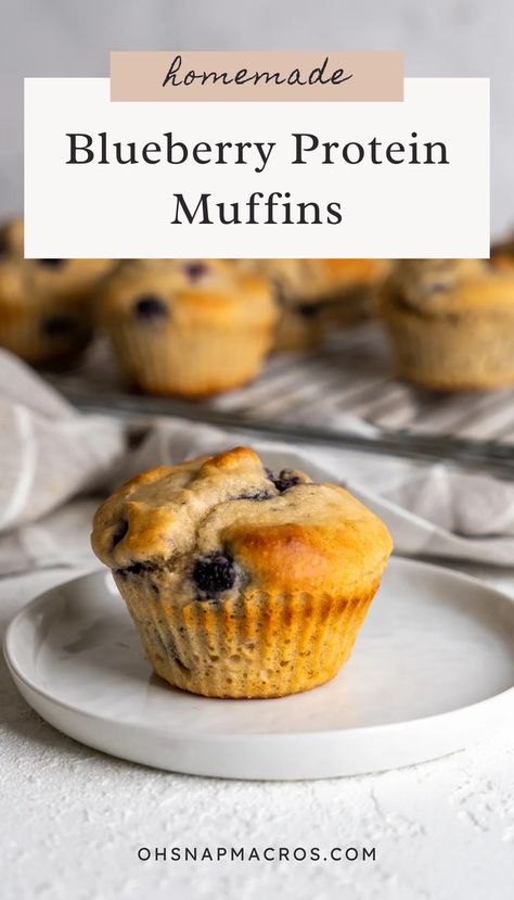 Blueberry Muffin Protein Powder Recipes, Easy Protein Blueberry Muffins, Protein Blueberry Muffins Greek Yogurt, Blueberry Muffins High Protein, Greek Yogurt Protein Powder Muffins, Pumpkin Blueberry Muffins Healthy, Protein Muffins Oats, Low Carb High Protein Blueberry Muffins, Overnight Blueberry Oat Protein Muffins