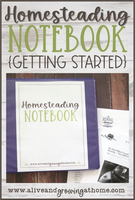 Keeping a Homesteading Notebook - Alive and Growing at Home Homestead Journal, Eclectic Homeschooling, Cow Food, Bee Bread, Homestead Gardens, Farm Stuff, Free Cover, Smarty Pants, Food Garden