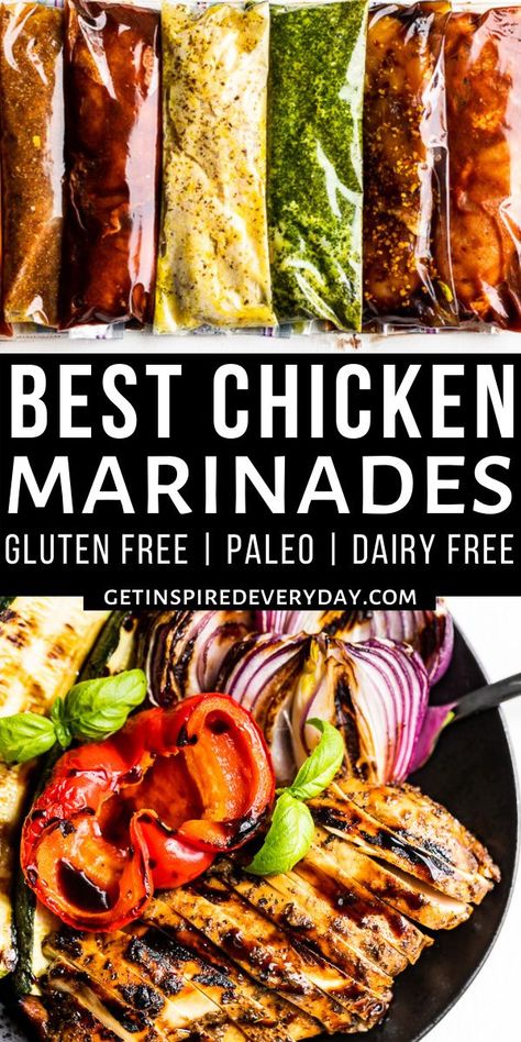 Best Chicken Marinades, Baked Chicken Marinade, Lemon Chicken Marinade, Healthy Chicken Marinade, Chicken Breast Marinade, Best Chicken Marinade, Grilled Chicken Marinade, Coquille St Jacques, Chicken Marinade Recipes