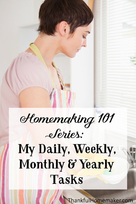 Yearly Tasks, Beauty Routine Weekly, Beauty Routine Schedule, Homemaker Schedule, Monthly Tasks, Home Keeping, Happy Homemaking, Beauty Routine Checklist, Christian Homemaking