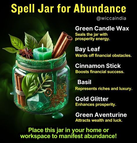 Peace Of Mind Spell Jar, Oil Spell Jars, Happy Home Spell Jar, Money Spell Jar Ingredients, Spell Jar Ingredients Meaning, Love Spell Jar Ingredients, Witch Jars Spells, Jar Spells Witchcraft, Easy Spell Jars Recipes