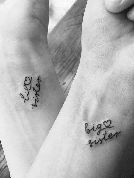 Wörter Tattoos, Henne Tattoo, Sister Tattoo Designs, Sisters Tattoo, Matching Sister Tattoos, Sibling Tattoos, Cat Tattoos, Inspiration Tattoos, Bff Tattoos