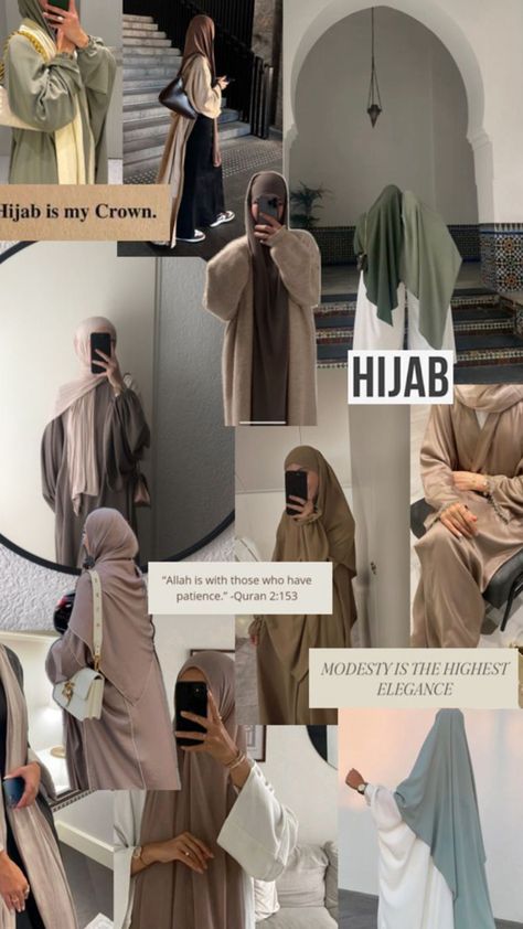 Love itttt gurlllll Hijab Motivation, Islamic Modest Fashion, Modest Outfits Muslim, Modest Hijab, Stile Hijab, Mode Turban, Modest Fashion Hijab, Cute Modest Outfits, Muslim Outfits Casual