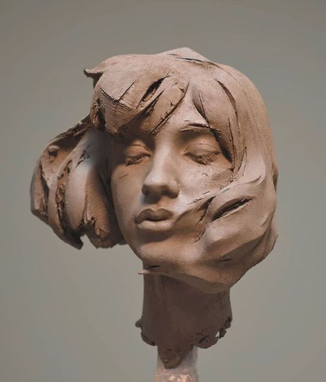 The Florence Academy of Art on Instagram: “Portrait by sculpture graduate Eudald de Juana Gorriz ⚜️ @eudald_de_juana” Florence Academy Of Art, Ceramic Sculpture Figurative, 4 September, Sculpture Head, Sculpture Techniques, Human Sculpture, Sculpture Art Clay, 25 May, Bust Sculpture