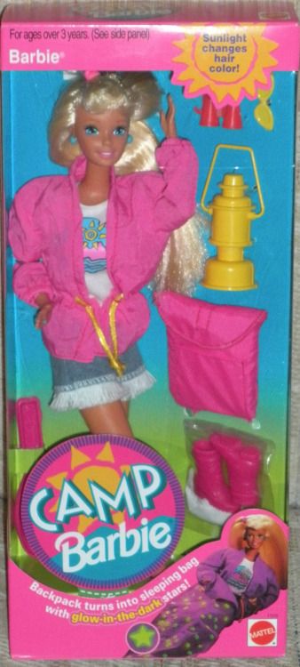 Camp Barbie Camp Barbie, 90s Barbie, Childhood Memories 80s, 90's Vibes, Right In The Childhood, Party Like Its 1999, Old School Toys, Lord Help, 90s Girl